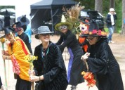 Dozens come out for Witches Dance in Owen Sound despite the rain