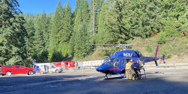 Person life flighted after serious crash on Hwy 6 near Glenwood