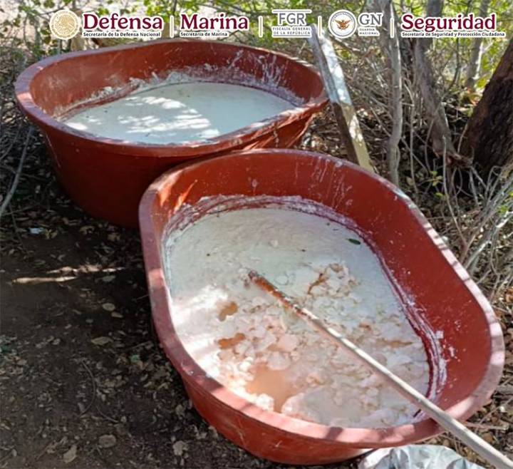 Detienen a 7 con armas y desmantelan narcolaboratorio en Baja California