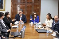Marcela Herrera, presidenta del TSJ de Chihuahua, sostiene encuentro con el Poder Judicial de Coahuila