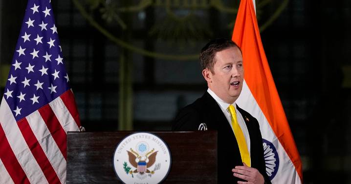 US Ambassador-Designate Sergio Gor Meets India's Commerce Secretary