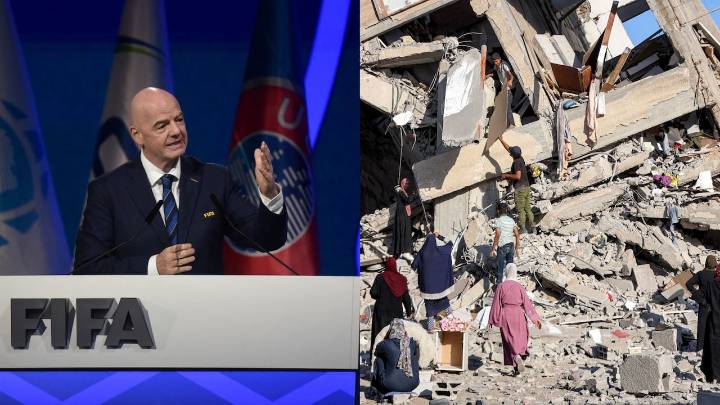 Infantino sobre guerra en Gaza: “La FIFA no puede resolver los problemas geopolíticos”