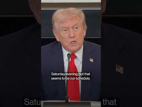 Trump Floats Middle East Trip as Peace Deal Talks Continue