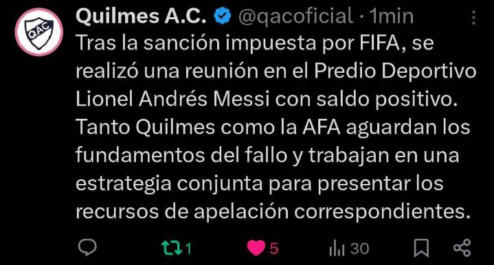 Reunión positiva en la AFA por la inhibición de la FIFA