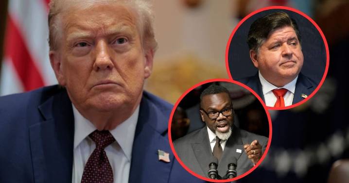 Trump pide encarcelar a alcalde y gobernador de Illinois por oponerse a tropas federales y operaciones antimigrantes