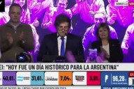 ¿Reconstrucción? La frase calcada de Milei tras el triunfo en el balotaje 2023 y en estas legislativas