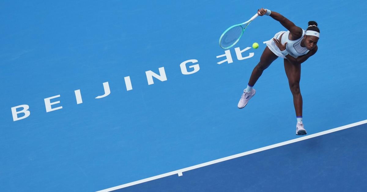 Gauff beats hard-hitting Lys to reach China Open semifinals