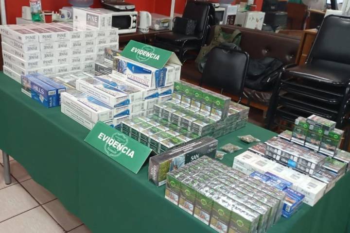 Desarticulan clan familiar que vendía cigarrillos de contrabando en Loncura: los distribuían por la región de Valparaíso