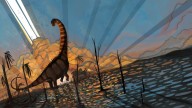 Rare look at the last days of the dinosaurs shows they were thriving, scientists say
