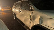 UP Minister Baby Rani Maurya escapes collision on Agra-Lucknow Expressway as truck tyre bursts