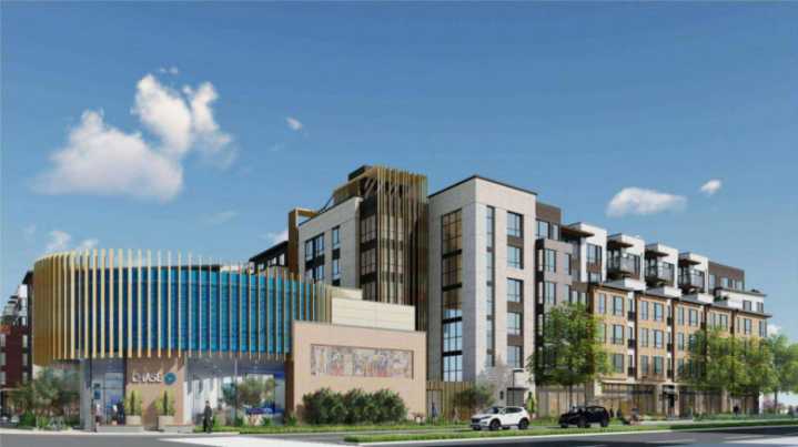 Six-story housing to replace Mountain View’s iconic Chase Bank