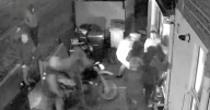 Horror moment armed gang storm Skegness house after smashing door with motorbike