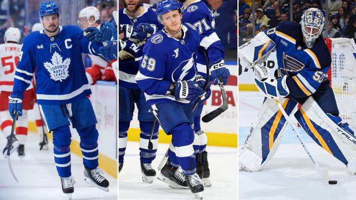 Matthews, Guentzel y Binnington se lucieron el jueves