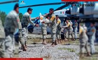 Instalan centro de coordinación del puente aéreo para comunidades afectadas por lluvias en Hidalgo