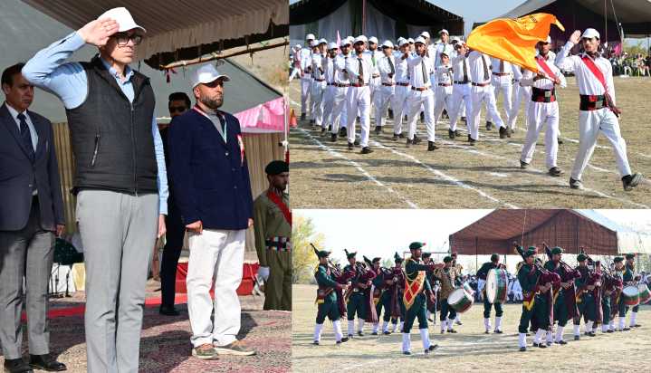 CM Omar Abdullah addresses Annual Day function of Sainik School Manasbal