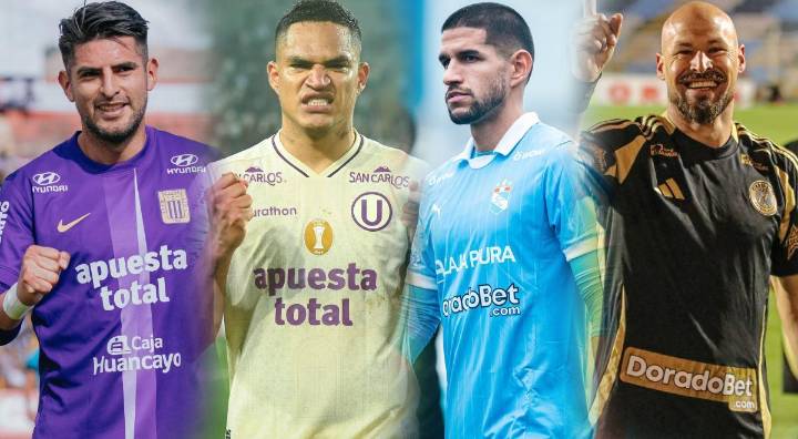 Tabla de posiciones Acumulado Liga 1 2025 y Clausura previo al Sporting Cristal vs Universitario