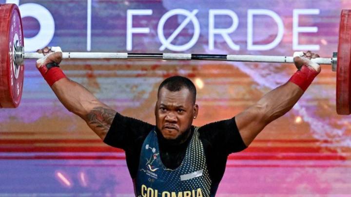 Yeison López hizo historia en el Mundial de Pesas: dos oros y dos récords