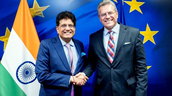 Trade talks with EU reduced ‘outstanding issues’, says Goyal