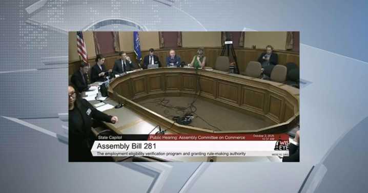 Wisconsin lawmakers hold public hearing to discuss bill that requires companies to implement E