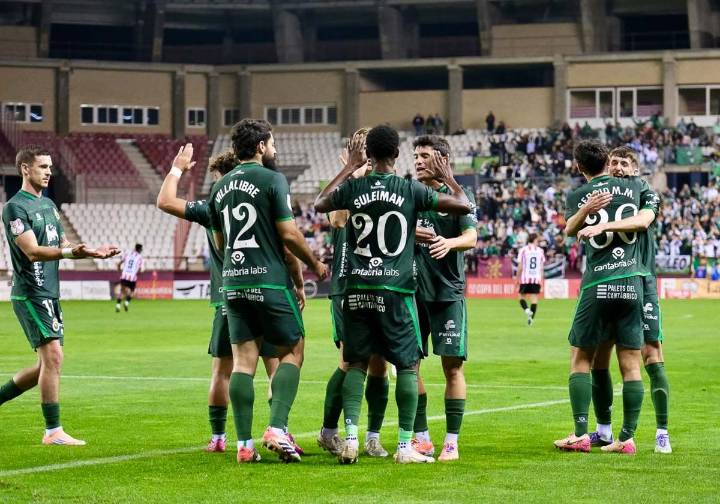 Cuatro goles... en Las Gaunas