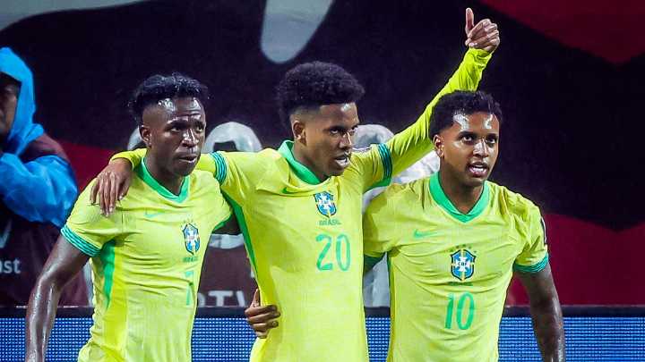 "Futuro Balón de Oro": Hinchas se emocionan con Estevão tras goleada de Brasil