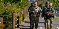 Police detained man for following National Guard while playing Darth Vader theme song, lawsuit says
