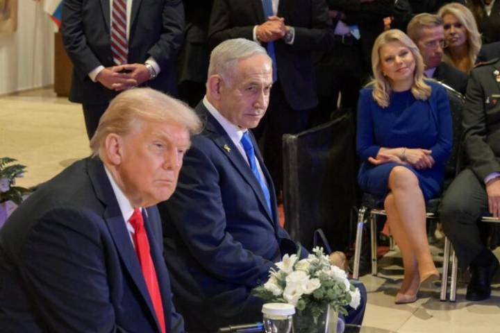 Knesset Members Expelled After Disrupting Trump Speech At Israeli Parliament