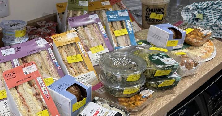 M&S shopper 'leaves store laughing' after getting £120 worth of food for £5