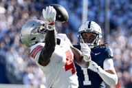 Ohio State receiver Jeremiah Smith hasn’t suffered sophomore slump, to dismay of Penn State: Buckeyes Breakfast