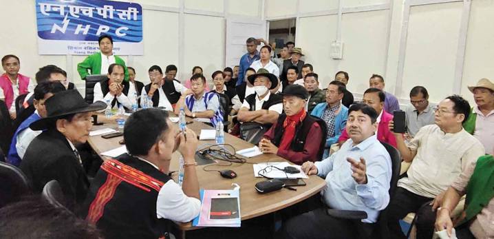 NHPC holds consultative meeting on Siang Upper Project with ABK & SIFF