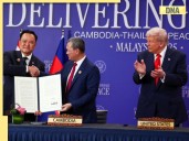 Thailand, Cambodia sign 'historic' peace deal brokered by Trump in Malaysia