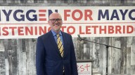 Blaine Hyggen projected to win re-elected as Lethbridge mayor