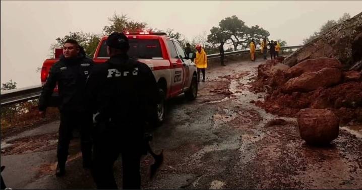 Lluvias intensas dejan deslaves en Guanajuato; el estado enviará apoyo a zonas más afectadas del país