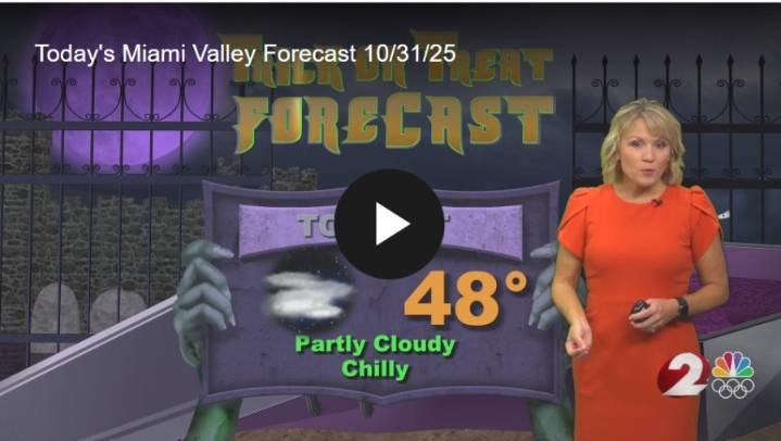 A few sprinkles for some today, but dry for Trick