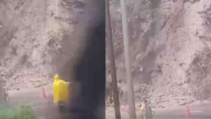 Lluvias Provocan Deslave en la San Juan del Río–Xilitla; Vialidad Cerrada
