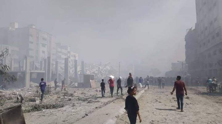 El antes y después de Gaza tras dos años de bombardeos de Israel
