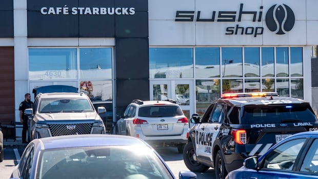 Police find burnt-out car believed to be linked to daylight Starbucks shooting in Laval, Que.