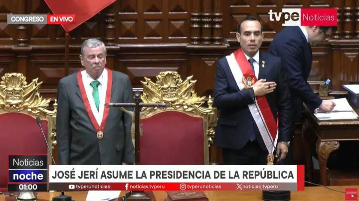 José Jerí asume como presidente de Perú tras la destitución exprés de Dina Boluarte El Congreso peruano destituyó a la presidenta Boluarte por “incapacidad moral” en un juicio político relámpago, ante