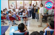 Más de 28 mil estudiantes beneficiados con tenis escolares en Cancún