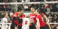 No. 1 Huskers sweep Michigan State before record crowd