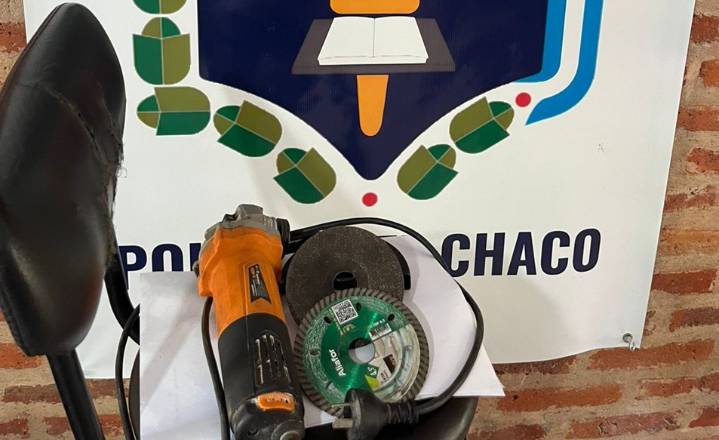 COLONIA BENÍTEZ: Robó Una Amoladora Y La Ofrecía En Redes