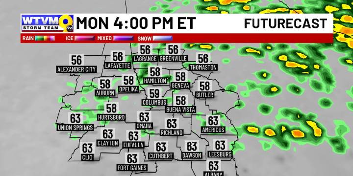 Gloomy and chilly start to the workweek