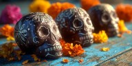 Haz tus propias calaveritas de chocolate con esta receta sencilla para Día de Muertos