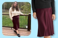 My Quince Silk Midi Skirt Is Washable and Easy to Wear