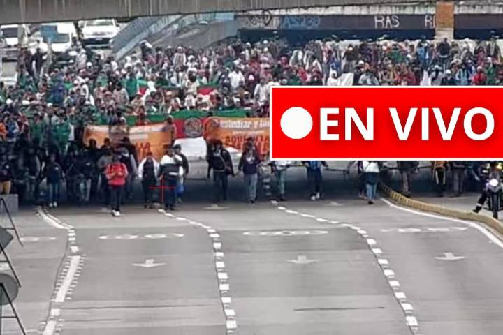 EN VIVO: movilidad, disturbios y manifestaciones Congreso de los Pueblos Bogotá HOY 15 octubre