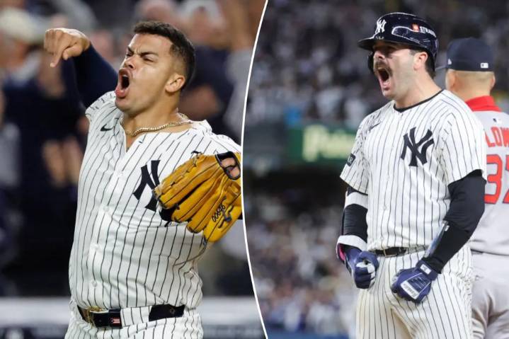 Austin Wells' hit sends Yankees to Game 3 against Red Sox
