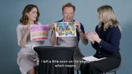 Conan OBrien and Rose Byrne doing art therapy goes hilariously off the rails