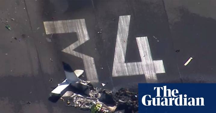 Three people dead after light plane crashes on take
