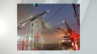Crews battling hours-long fire in Bennington