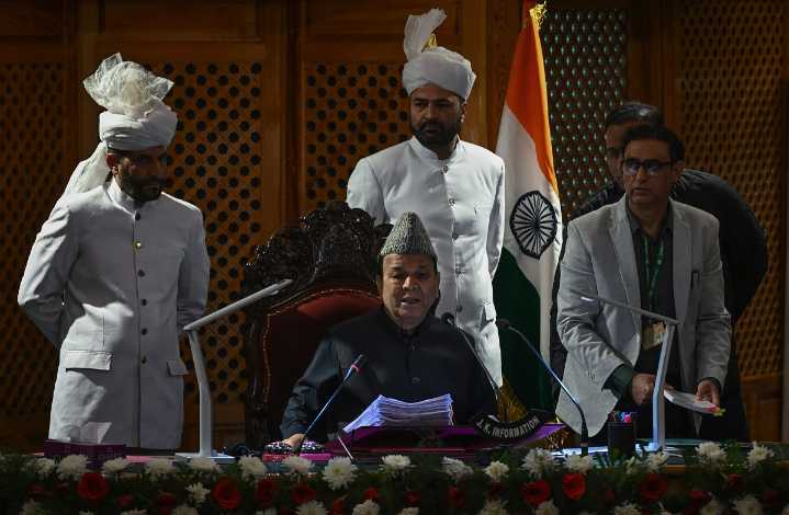 Speaker Asks MLAs Not to Put Up Questions Related to Departments Under LG